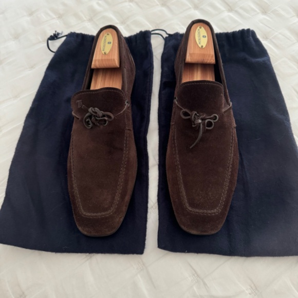 Men’s Tod’s brown suede driving loafer slip in Tod’s size 10 main image 5